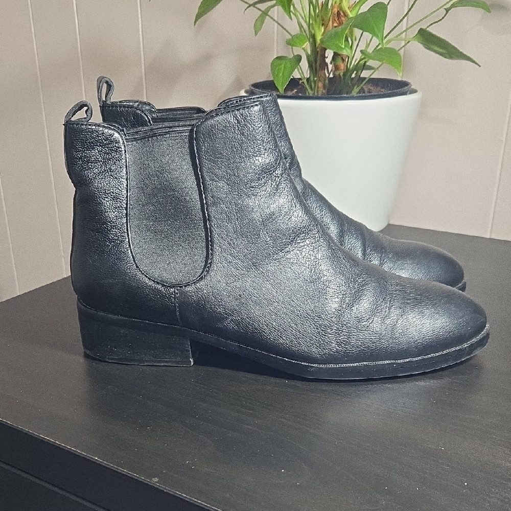 Cole Haan Black Ankle Boots
